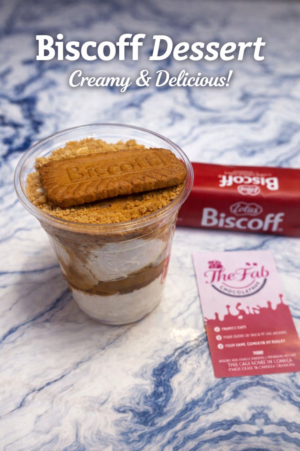 Creamy Lotus Biscoff Cup