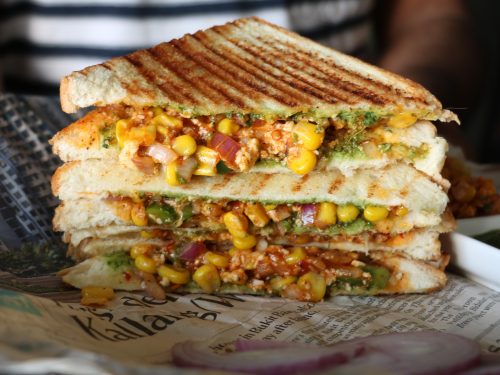 Veg Club Sandwich
