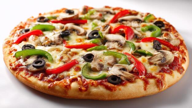 TOPPED VEG PIZZA
