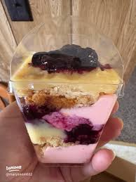 Creamy Cheese Blueberry Cup