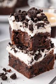 Oreo Crumble Brownie