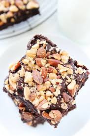 Roasted Almond Milk Chocolate Brownie