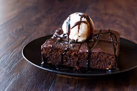 Triple Chocolate Ice Cream Brownie